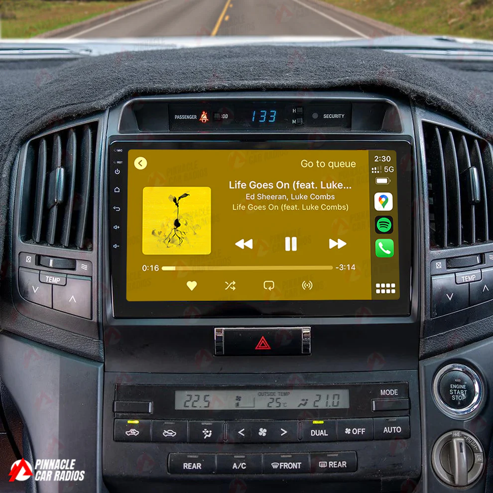 Toyota Land Cruiser 200 Series 2007-2015 Wireless CarPlay Headunit Kit - Image 3