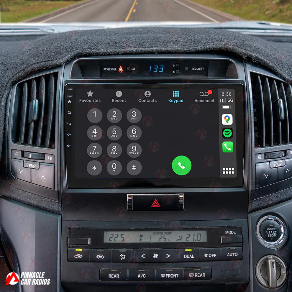 Toyota Land Cruiser 200 Series 2007-2015 Wireless CarPlay Headunit Kit - Image 4