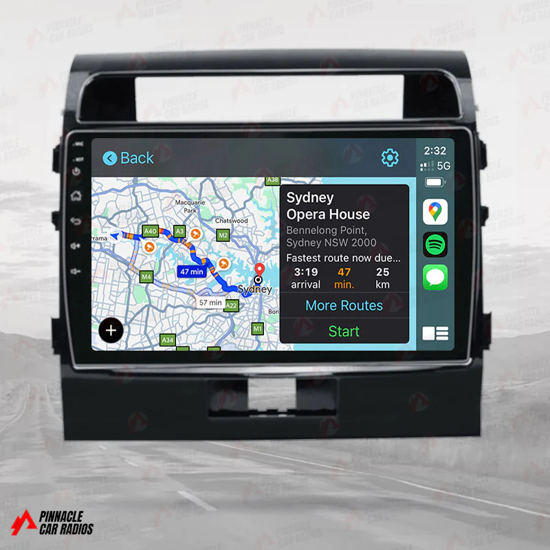 Toyota Land Cruiser 200 Series 2007-2015 Wireless CarPlay Headunit Kit - Image 8