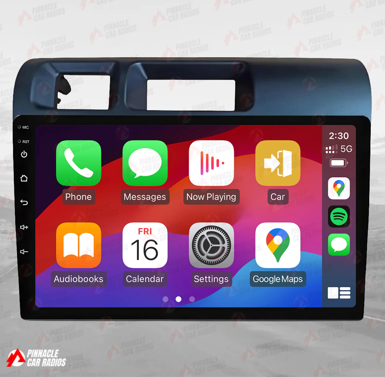 Toyota Land Cruiser 70 76 79 Series Facelift 2023+ Wireless CarPlay Headunit Kit