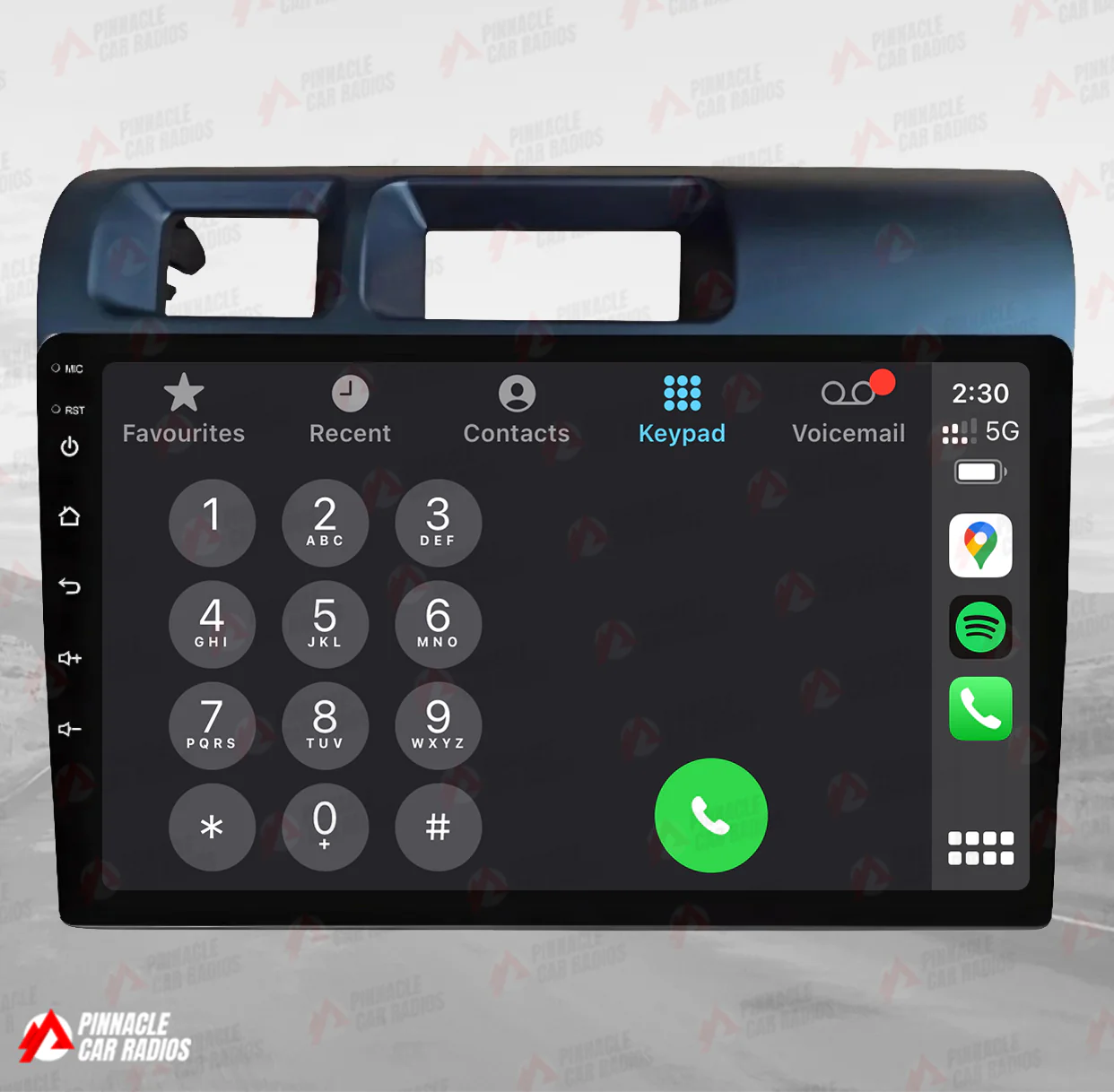 Toyota Land Cruiser 70 76 79 Series Facelift 2023+ Wireless CarPlay Headunit Kit - Image 4
