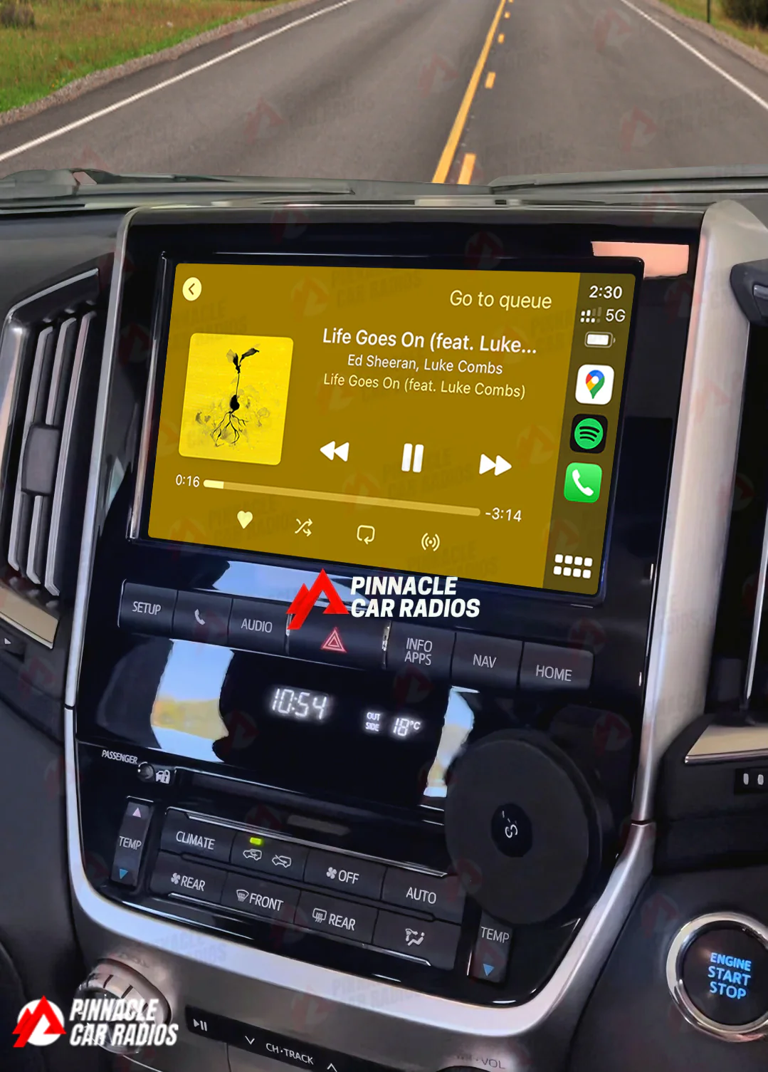 Toyota Land Cruiser LC200 2014-2024 VX & SAHARA Wireless CarPlay & Android Auto Interface Module - Image 3
