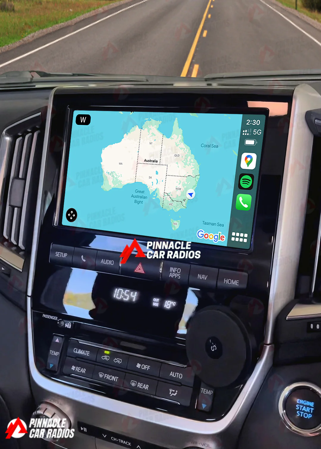 Toyota Land Cruiser LC200 2014-2024 VX & SAHARA Wireless CarPlay & Android Auto Interface Module - Image 5