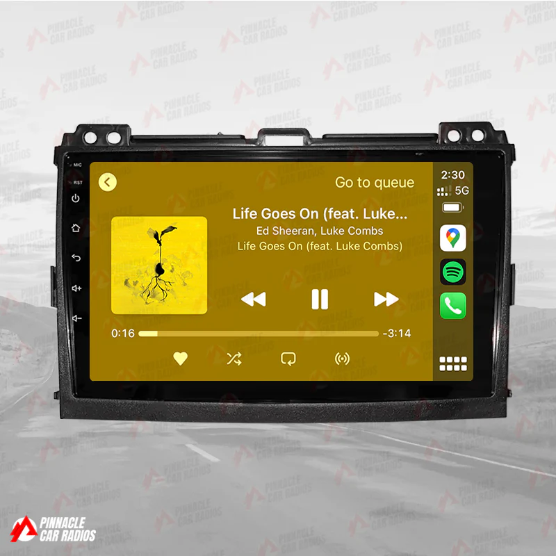 Toyota Prado 2003-2009 120 Series Wireless CarPlay Headunit Kit - Image 11