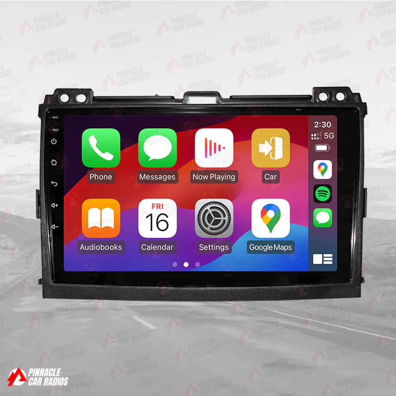 Toyota Prado 2003-2009 120 Series Wireless CarPlay Headunit Kit - Image 7