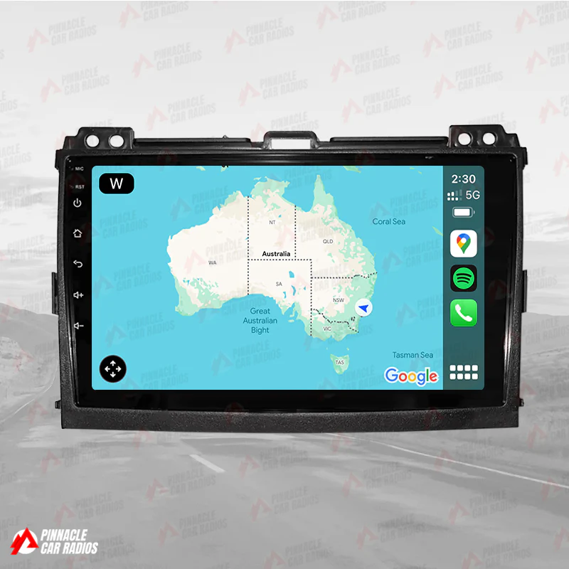 Toyota Prado 2003-2009 120 Series Wireless CarPlay Headunit Kit - Image 9