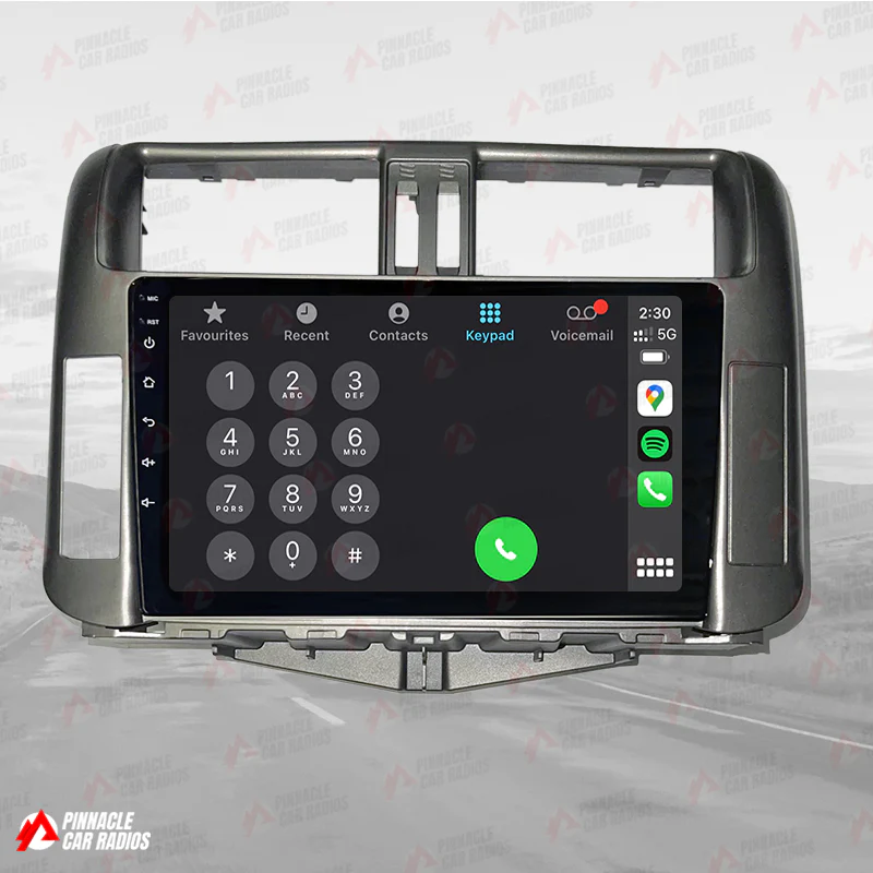 Toyota Prado 2009-2013 150 Series Wireless CarPlay Headunit Kit - Image 10
