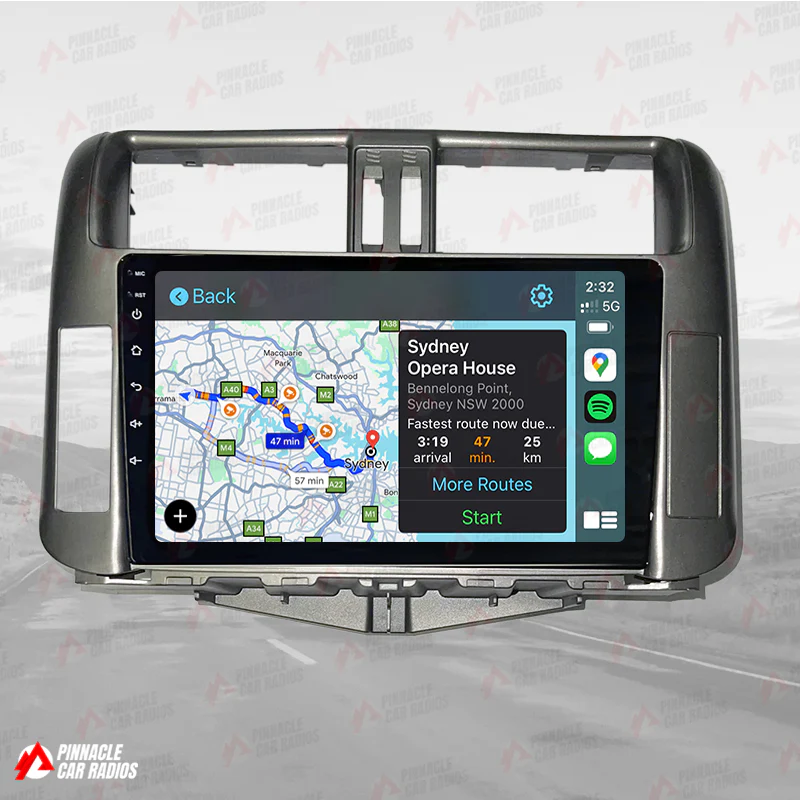 Toyota Prado 2009-2013 150 Series Wireless CarPlay Headunit Kit - Image 8