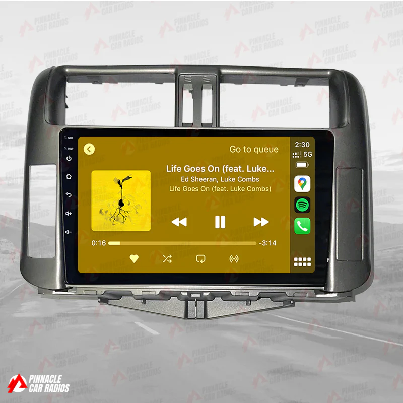 Toyota Prado 2009-2013 150 Series Wireless CarPlay Headunit Kit - Image 9