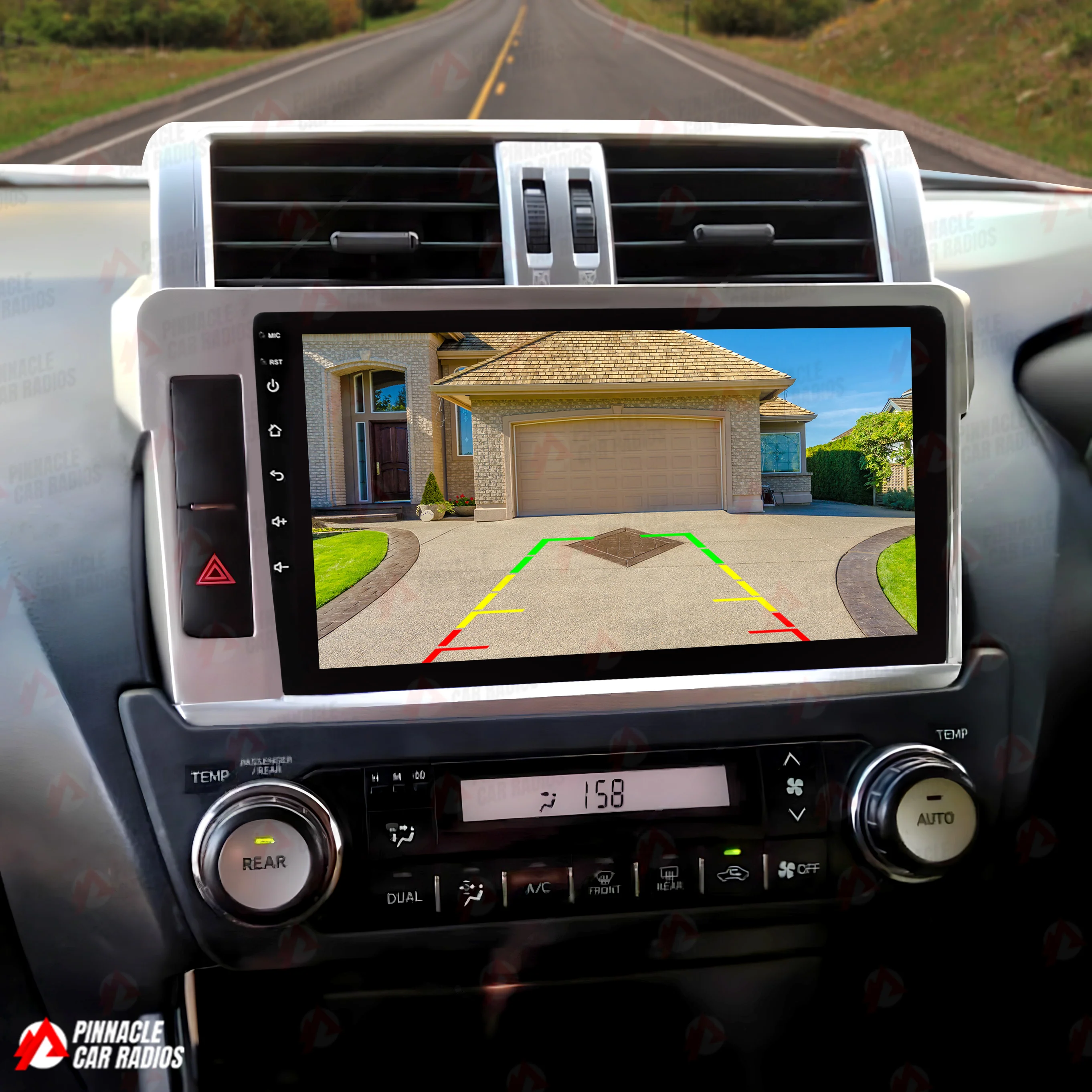 Toyota Prado 2014-2017 150 Series Wireless CarPlay Headunit Kit - Image 6