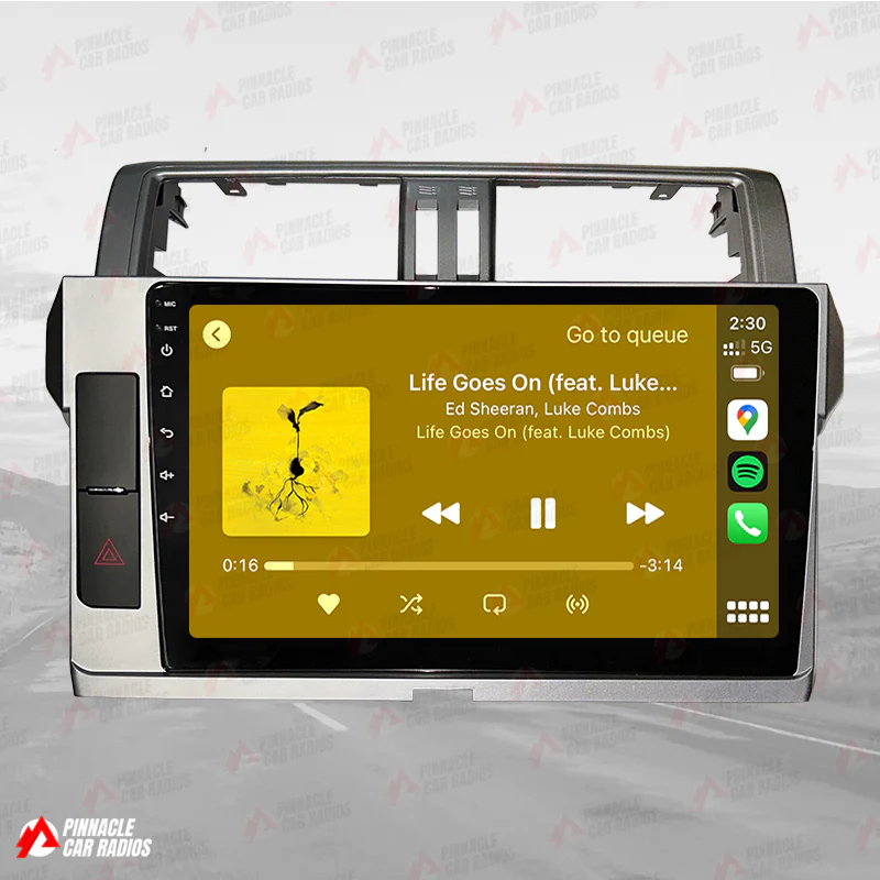 Toyota Prado 2014-2017 150 Series Wireless CarPlay Headunit Kit - Image 9