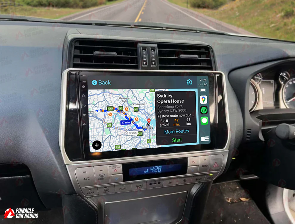 Toyota Prado 2018-2024 150 Series Wireless CarPlay Headunit Kit - Image 2