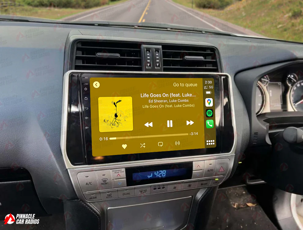 Toyota Prado 2018-2024 150 Series Wireless CarPlay Headunit Kit - Image 4
