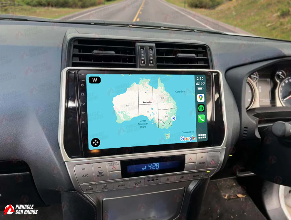 Toyota Prado 2018-2024 150 Series Wireless CarPlay Headunit Kit - Image 5