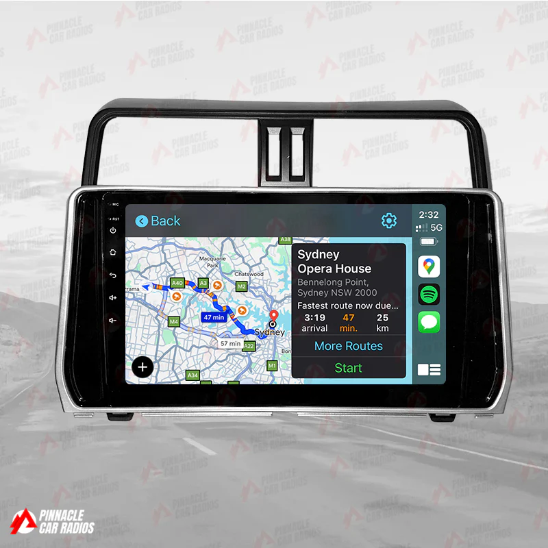 Toyota Prado 2018-2024 150 Series Wireless CarPlay Headunit Kit - Image 8