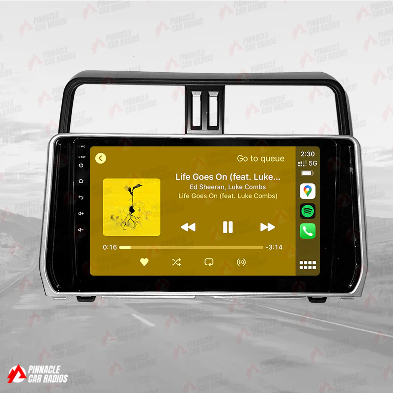 Toyota Prado 2018-2024 150 Series Wireless CarPlay Headunit Kit - Image 9
