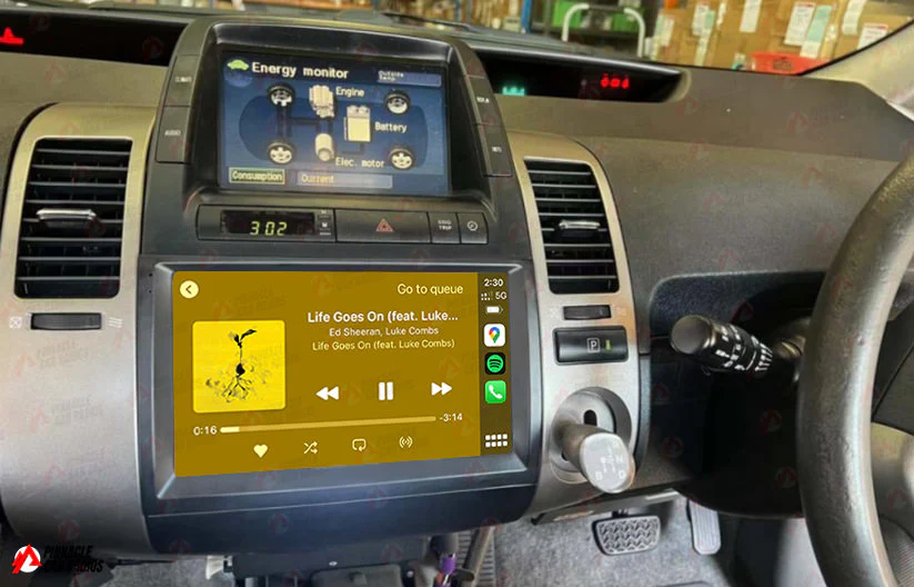 Toyota Prius 2004-2008 Wireless CarPlay Headunit Kit - Image 3