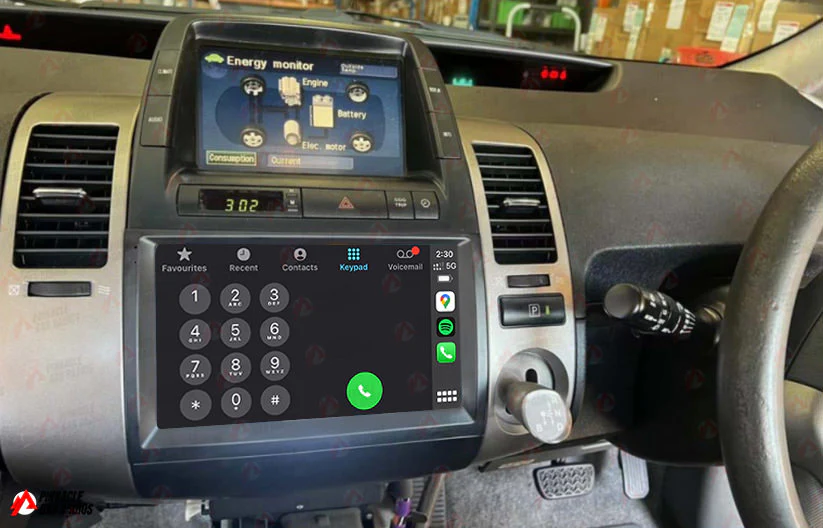 Toyota Prius 2004-2008 Wireless CarPlay Headunit Kit - Image 4