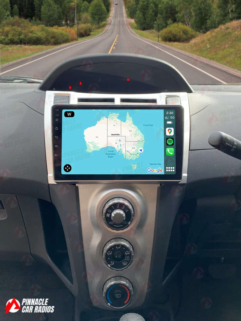 Toyota Yaris 2005-2011 Wireless CarPlay Headunit Kit - Image 5