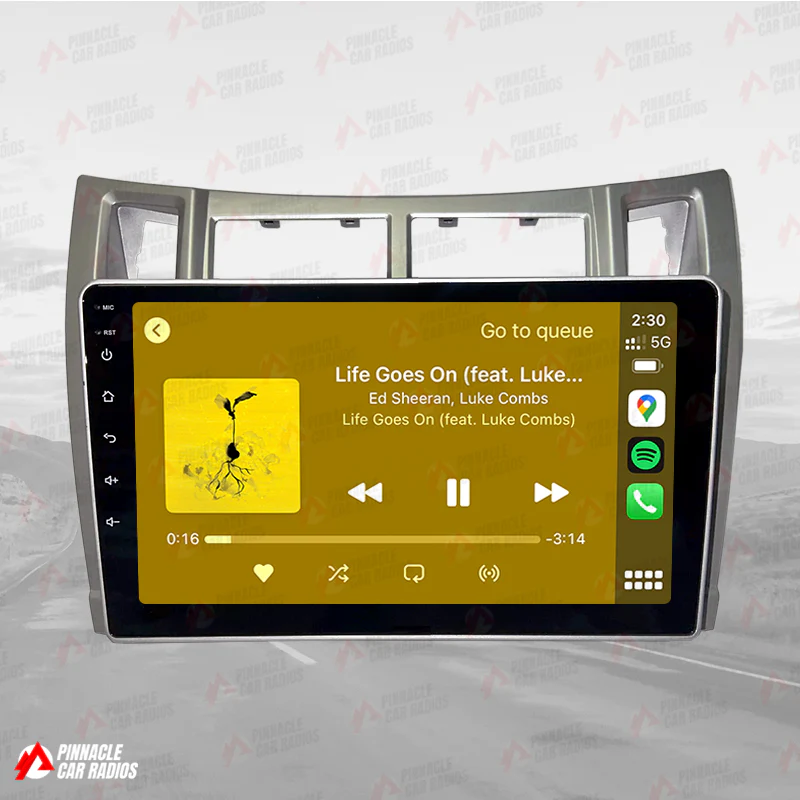 Toyota Yaris 2005-2011 Wireless CarPlay Headunit Kit - Image 9