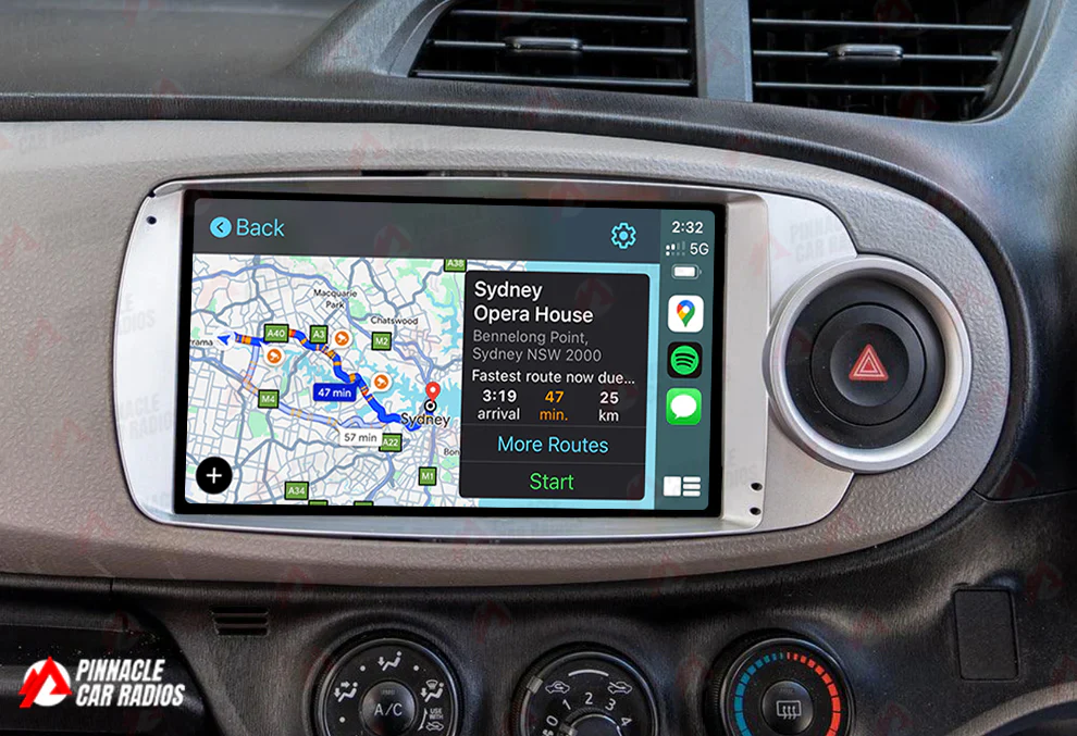 Toyota Yaris 2012-2017 Wireless CarPlay Headunit Kit - Image 2
