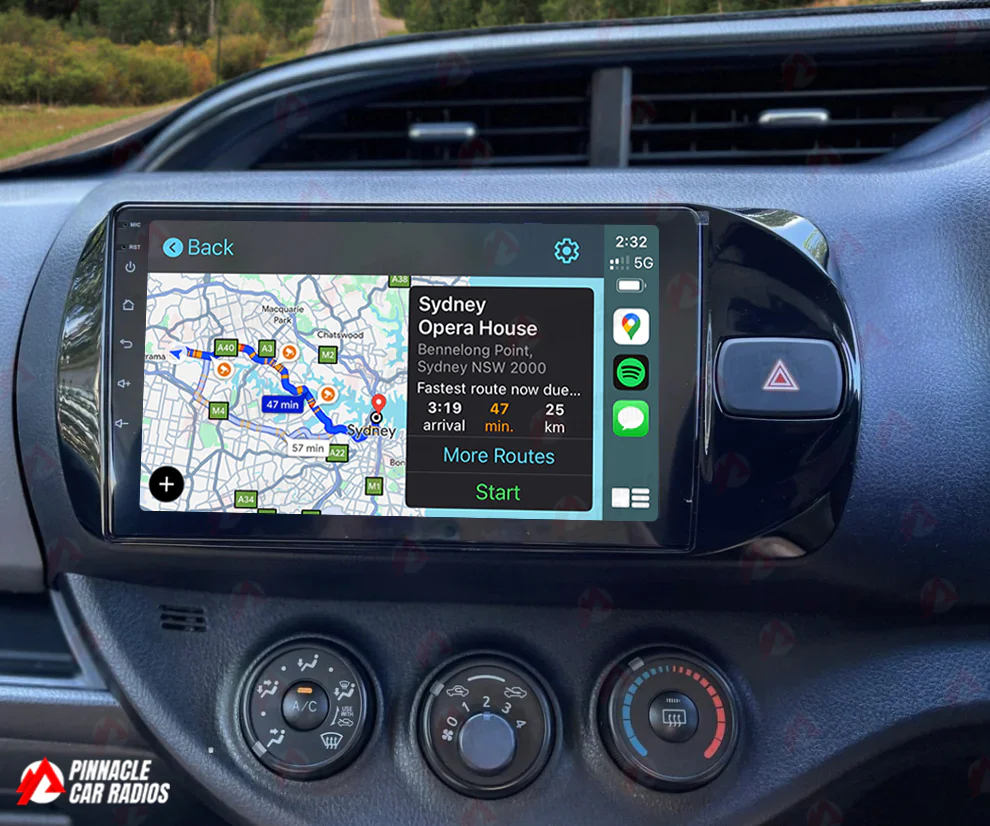 Toyota Yaris 2016-2020 Wireless CarPlay Headunit Kit - Image 2