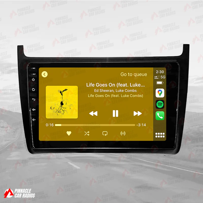 VW Polo 2010-14 Wireless CarPlay Headunit Kit - Image 9