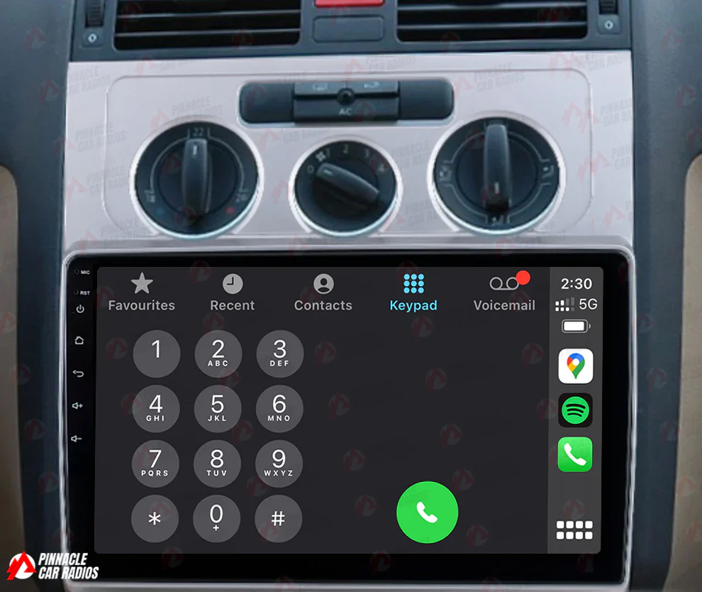 VW Touran 2003-2010 Wireless CarPlay Headunit Kit - Image 4