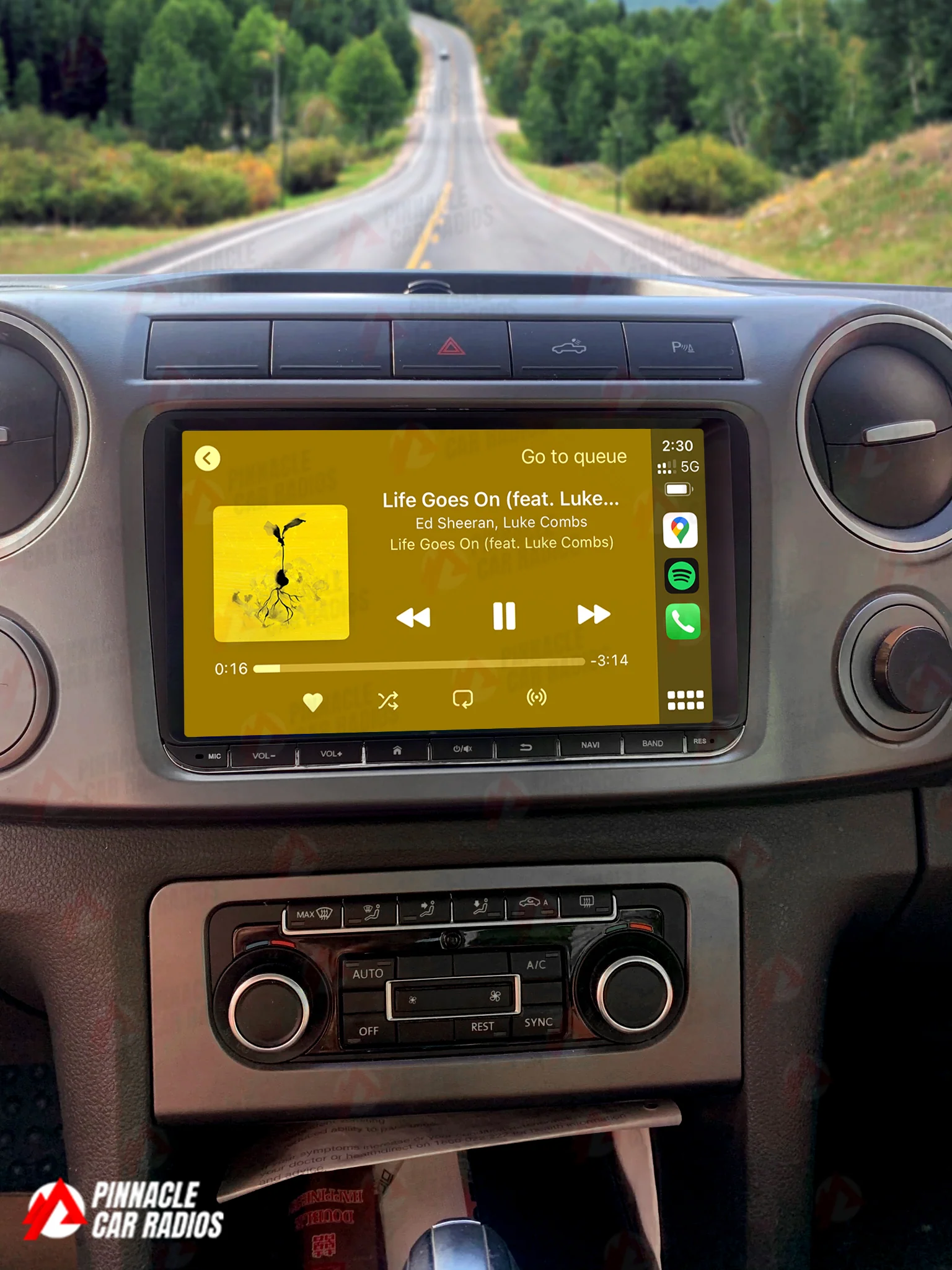 VW Universal Volkswagen Wireless CarPlay Headunit Kit - Image 3
