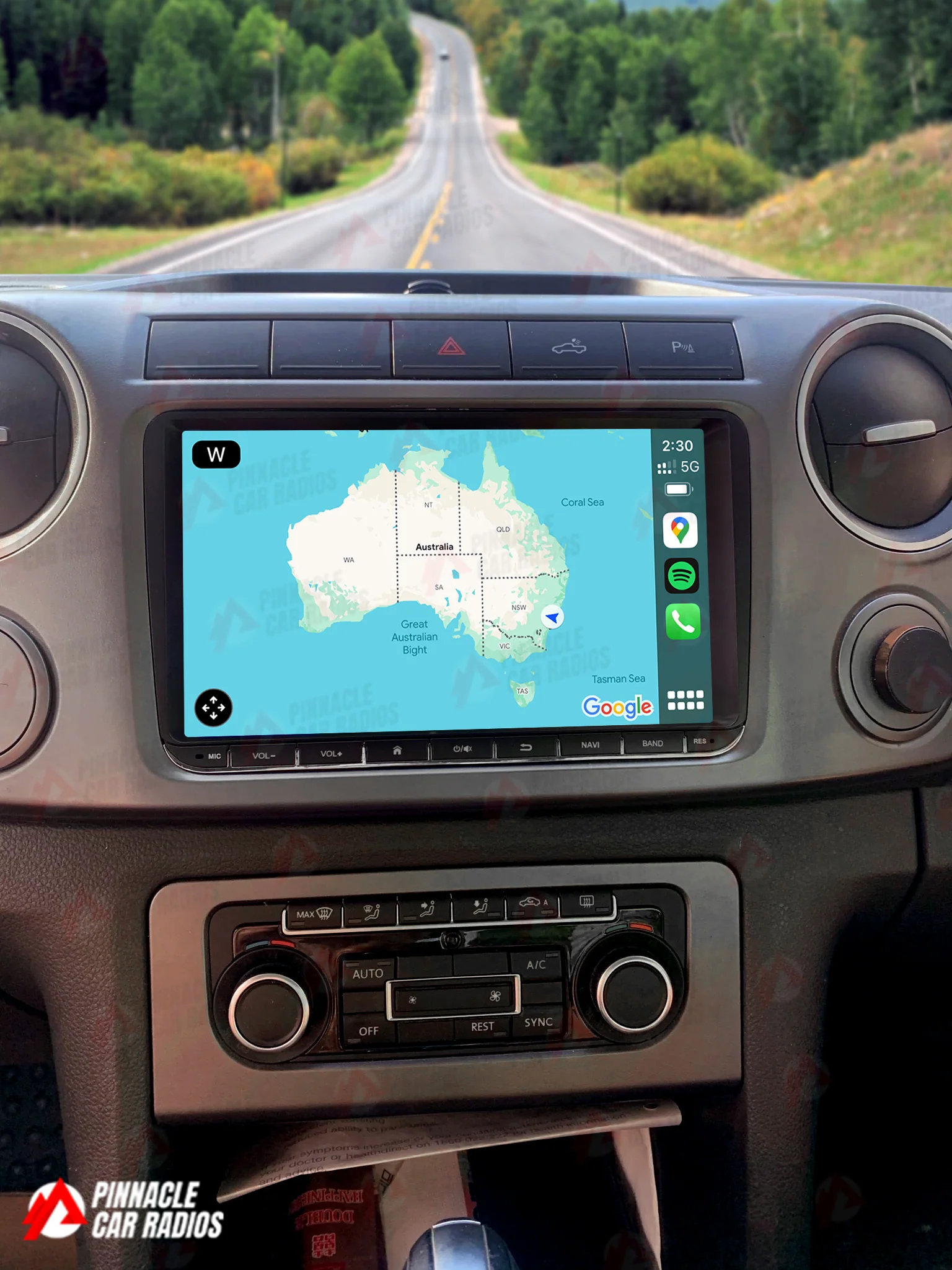 VW Universal Volkswagen Wireless CarPlay Headunit Kit - Image 5