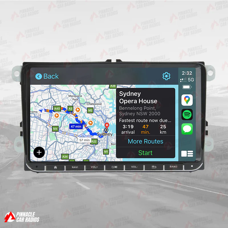 VW Universal Volkswagen Wireless CarPlay Headunit Kit - Image 8